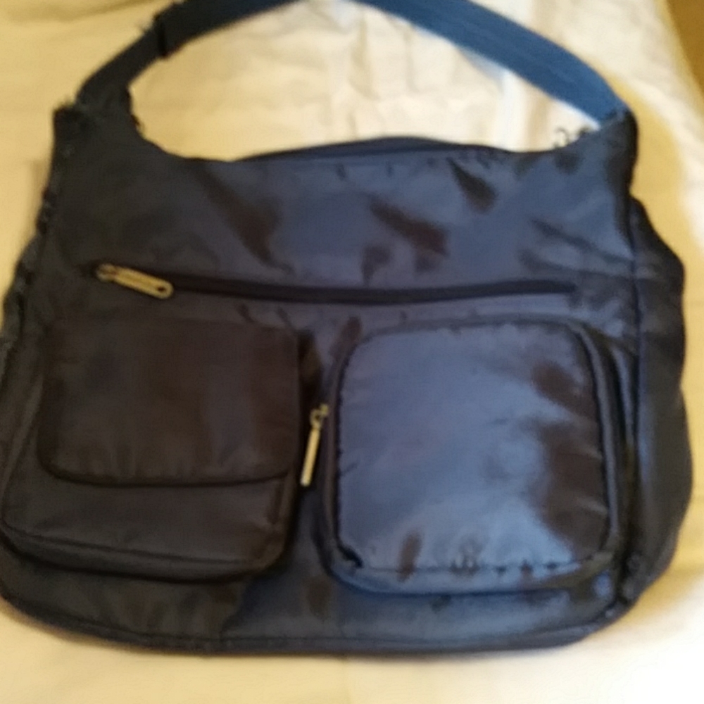 Blue travel bag